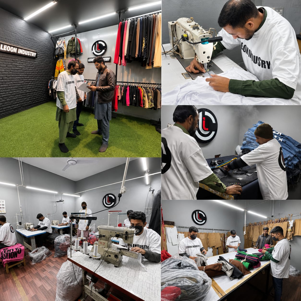 The LEOON Industry production floor