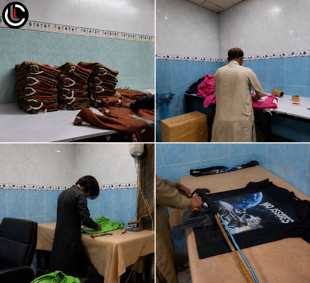 QC floor — final inspection